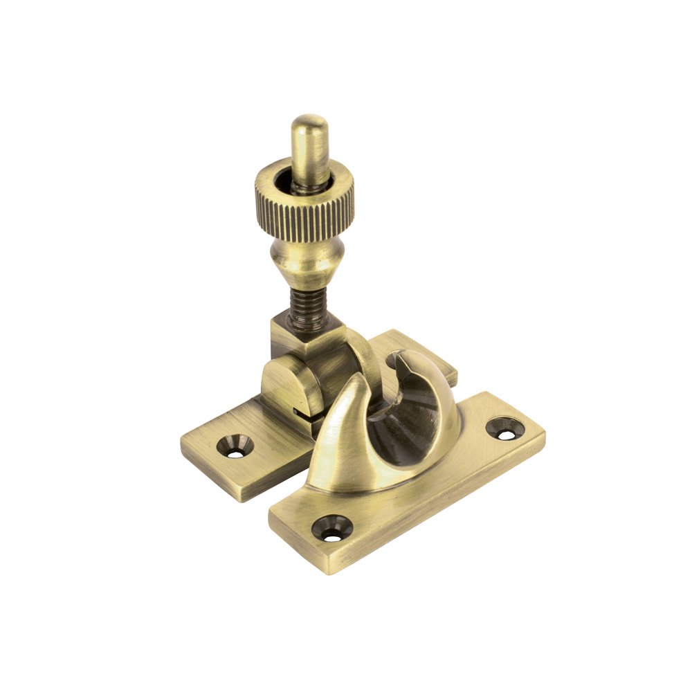 Sash Heritage Brighton Fastener - Standard (Non Locking) - Antique Brass